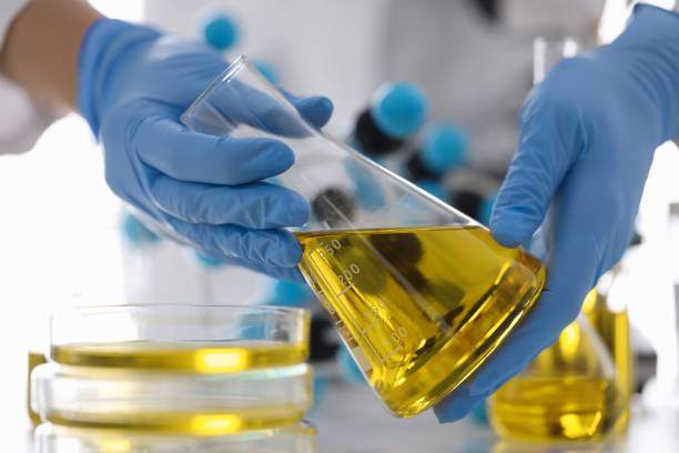 Evaluación de muestras de combustible en laboratorio
